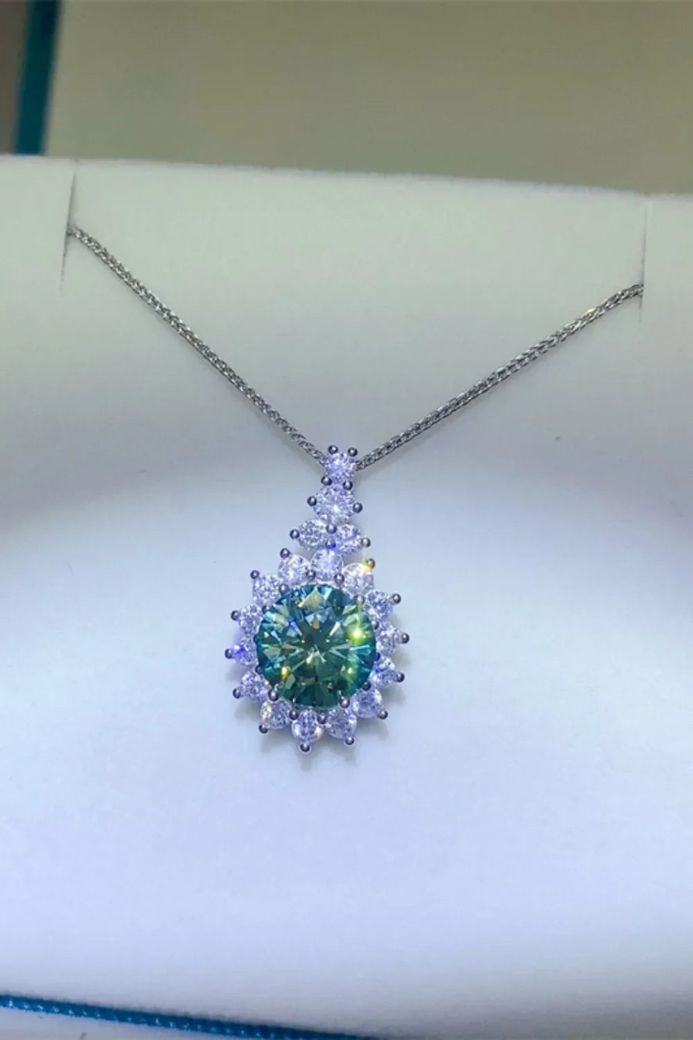 3 Carat Sparkala™ 925 Sterling Silver Pendant Necklace