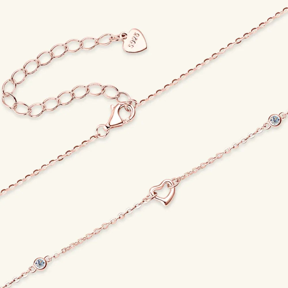 Sparkala™ 925 Sterling Silver Heart Necklace