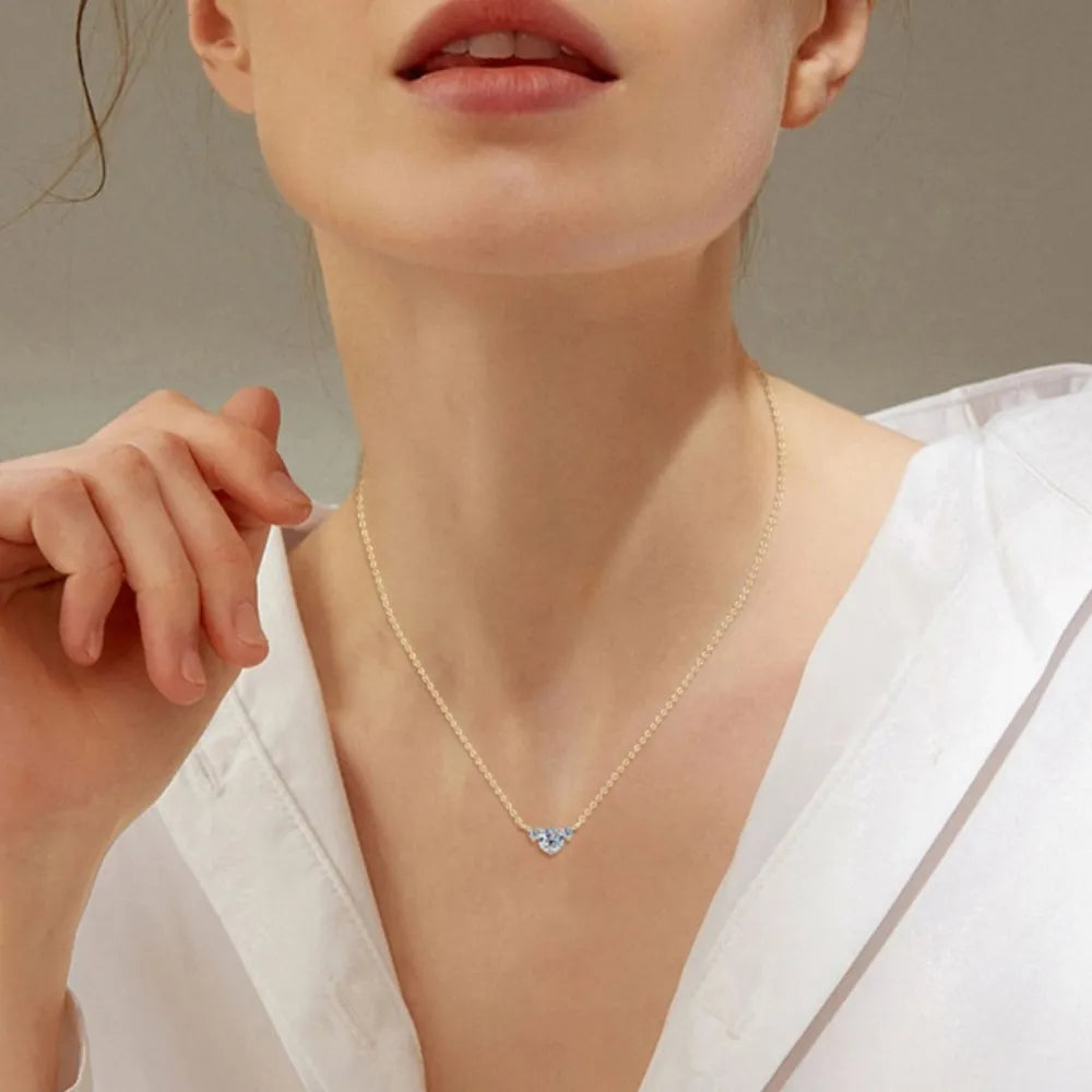 1.2 Carat Sparkala™ 925 Sterling Silver Necklace