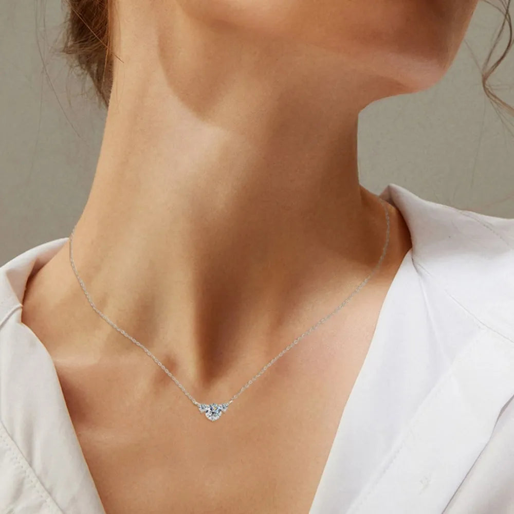 1.2 Carat Sparkala™ 925 Sterling Silver Necklace