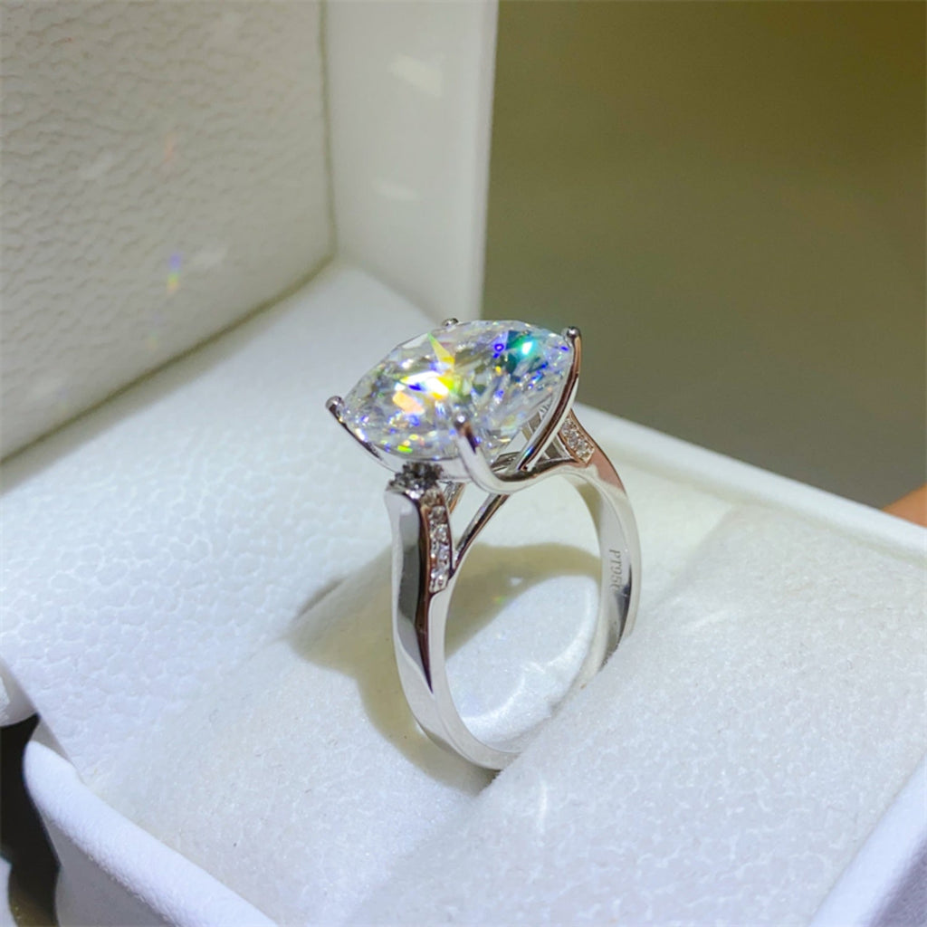 10 Carat Brilliant Round Cut Sparkala™ Pure Sterling Silver Ring