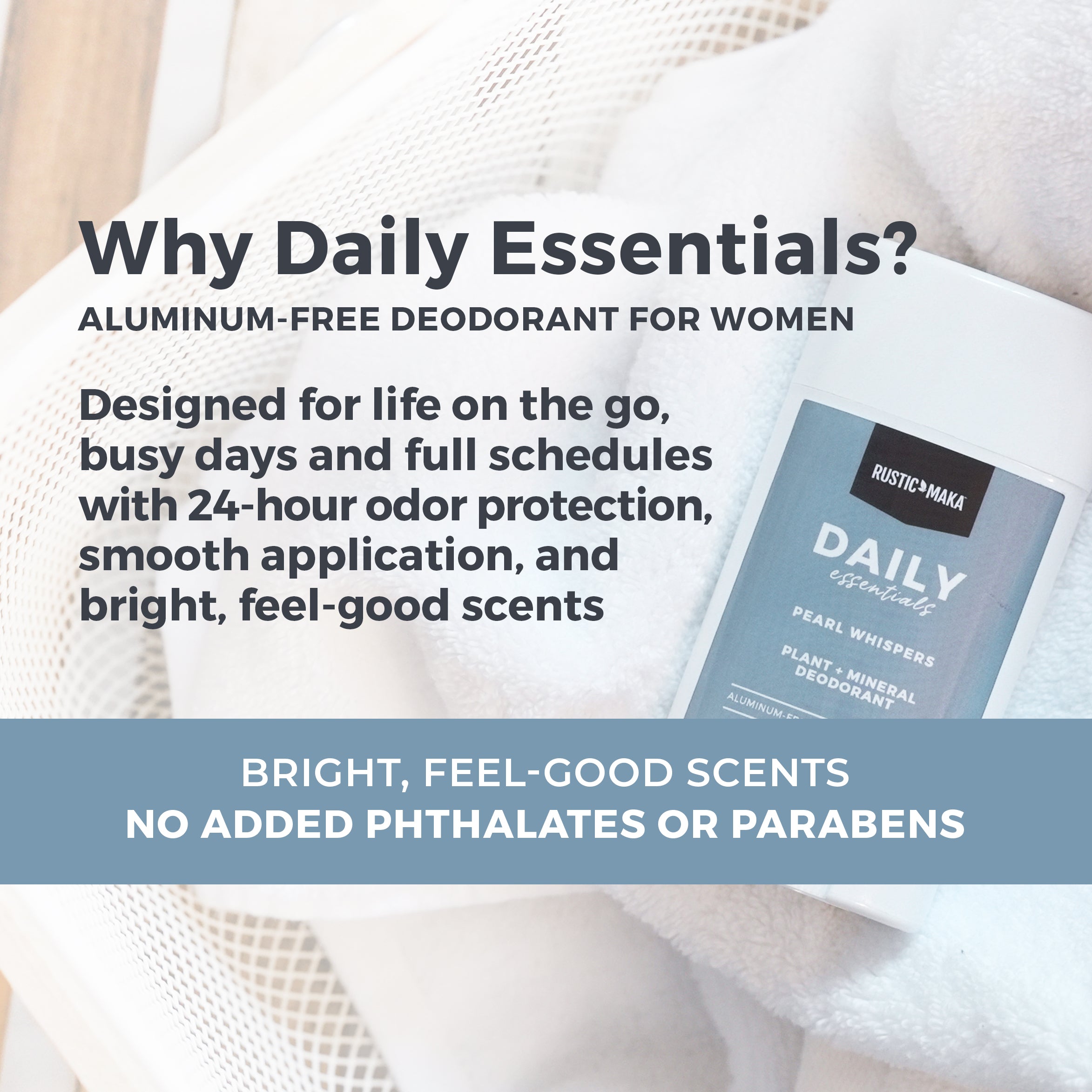 PEARL WHISPERS Natural Deodorant