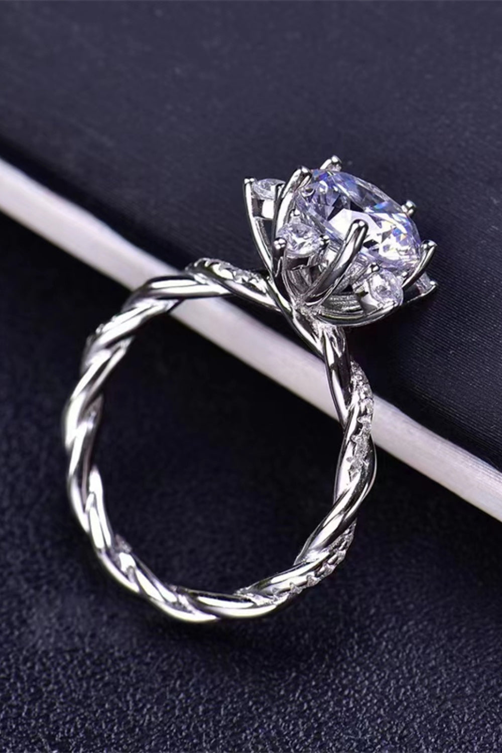 3 Carat Sparkala™ Twisted Ring