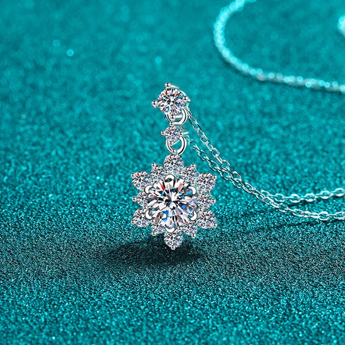 1 Carat Sparkala™ Zircon 925 Sterling Silver Necklace