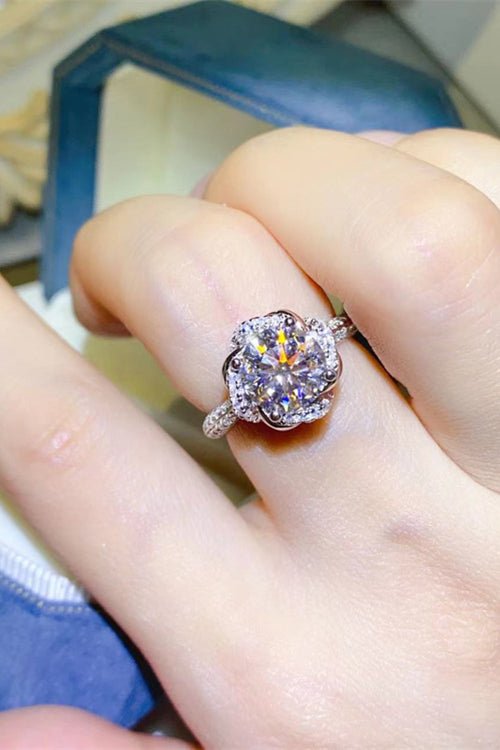 2 Carat Sparkala™ Platinum Over Pure Sterling Silver Ring