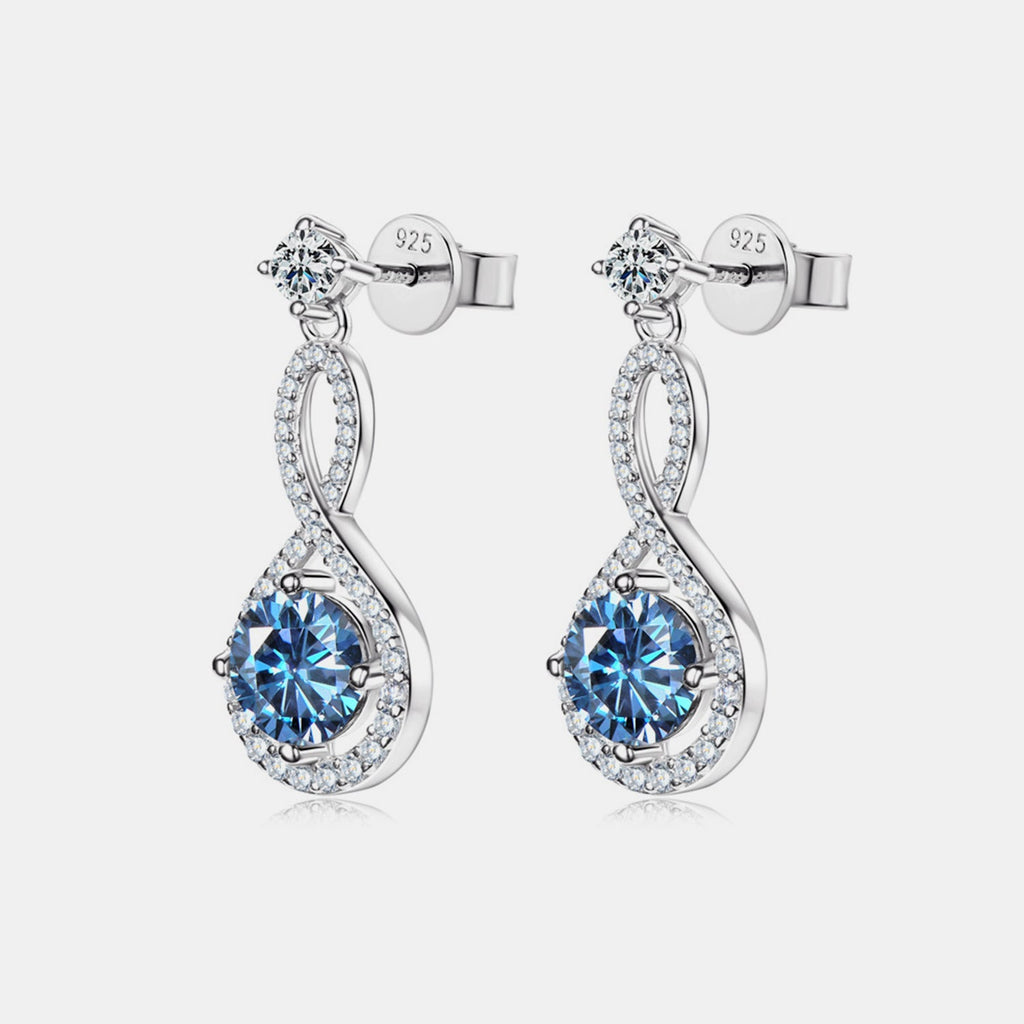1 Carat Sparkala™ Pure Sterling Silver Earrings