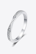 Sparkala™ Rhodium-Plated Ring