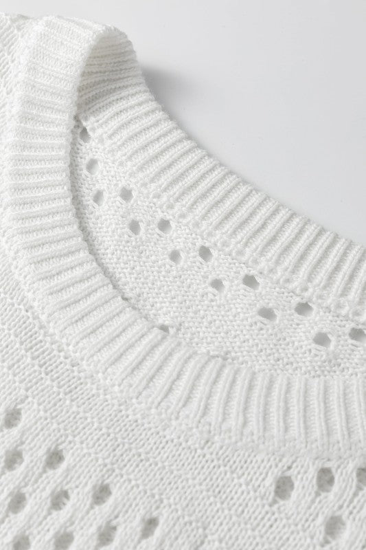 Rayna Out Knit Dolman Sweater