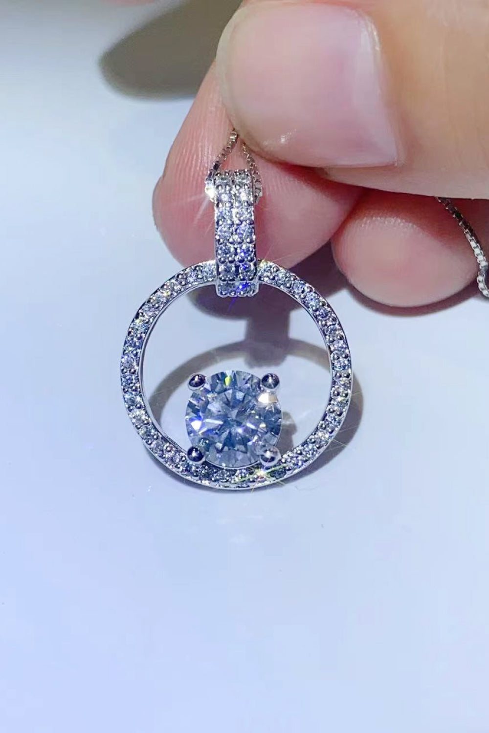 1 Carat Sparkala™ 925 Sterling Silver Necklace
