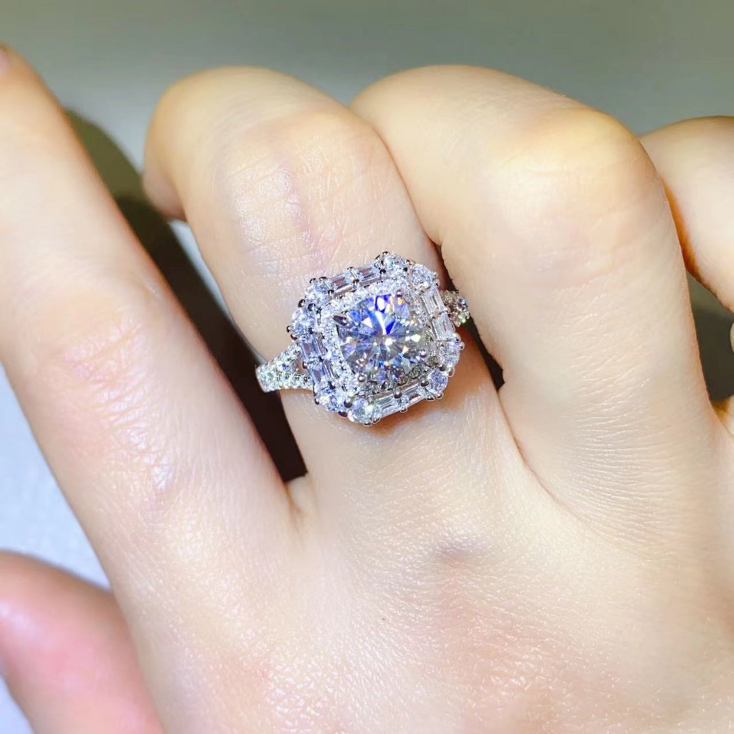 1 Carat Sparkala™ Pure Sterling Silver Ring