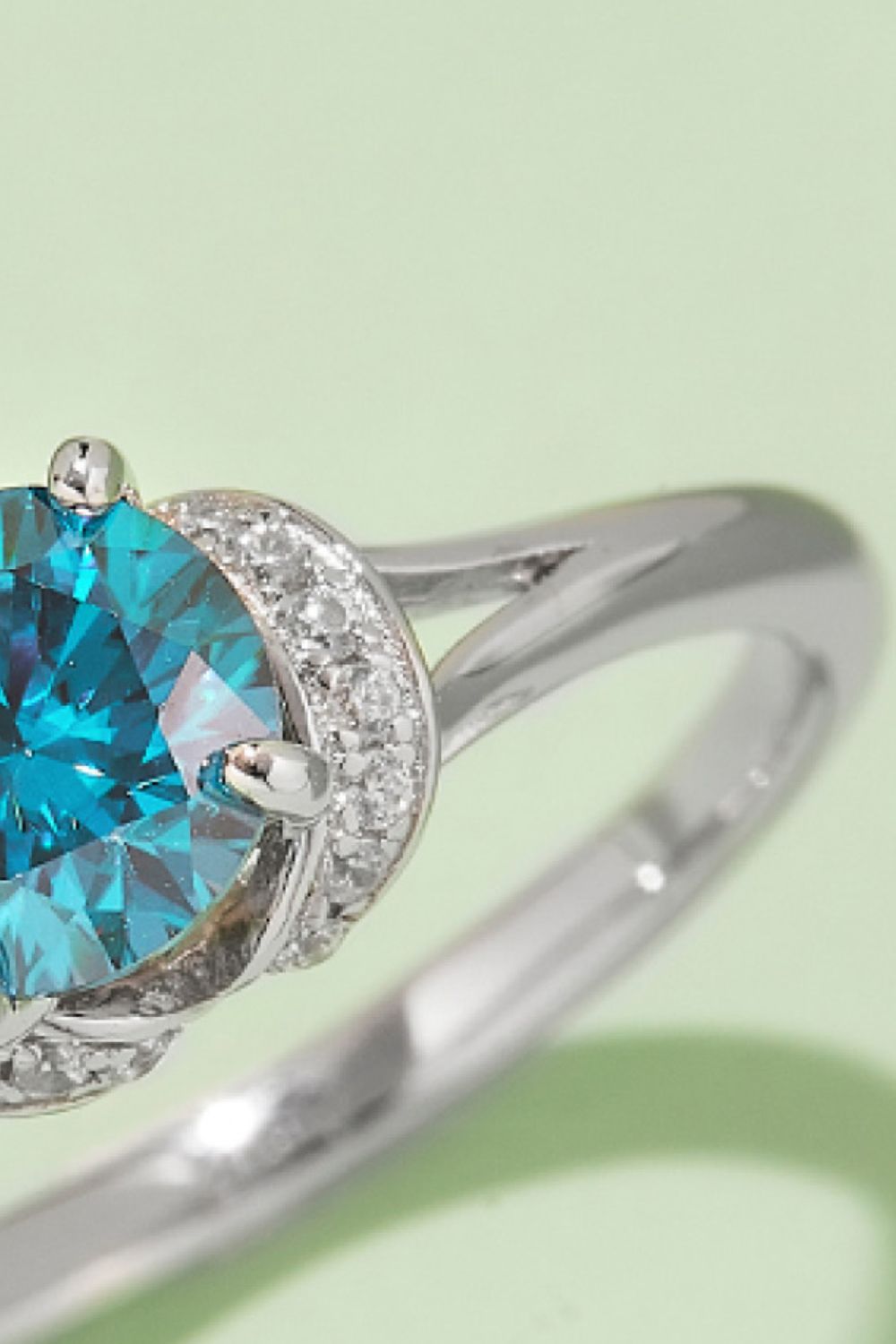 1 Carat Brilliant Round Cut Sparkala™ 4-Prong Platinum Over Pure Sterling Silver Ring (Yellow, Pink, or Blue)