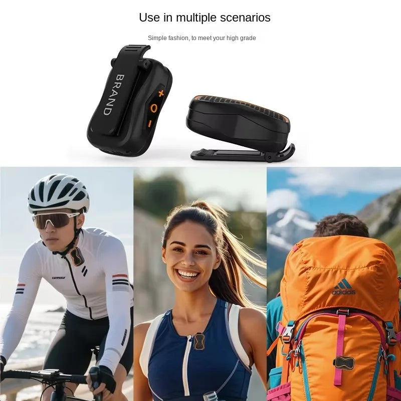Factory Compact Portable for Bluetooth Wireless Audio Speaker P8 Collar Clip Waterproof for Outdoor Sports Supports TF Card