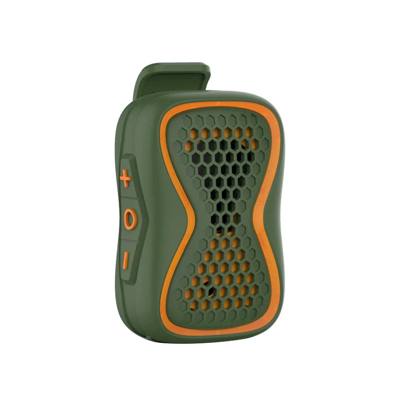 Factory Compact Portable for Bluetooth Wireless Audio Speaker P8 Collar Clip Waterproof for Outdoor Sports Supports TF Card