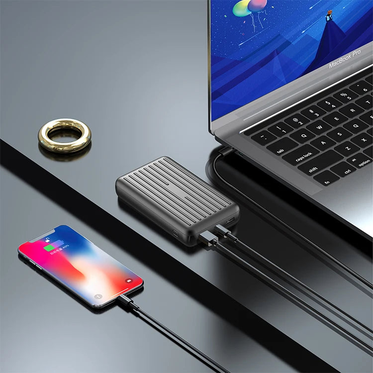 LT301L  New Design Fast Charging 100W Laptop Power Bank Multi-Voltage Compatibility 20000mAh for Dell & HP Laptops