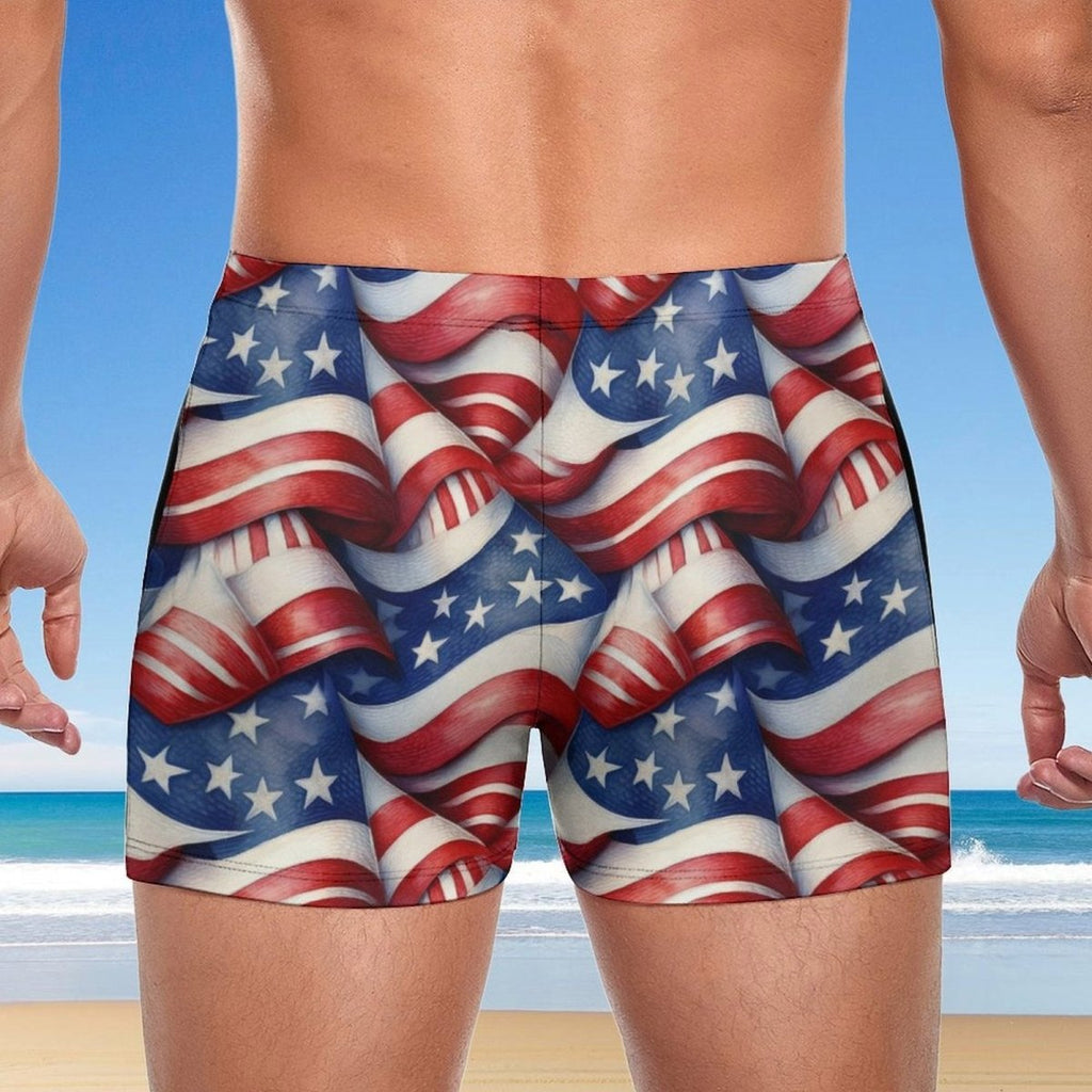 Mens Americana Bathing Shorts 🇺🇸  High Performance swimwear