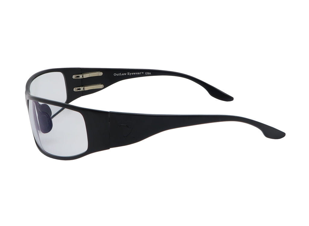 Fugitive TAC Black / Clear Lenses