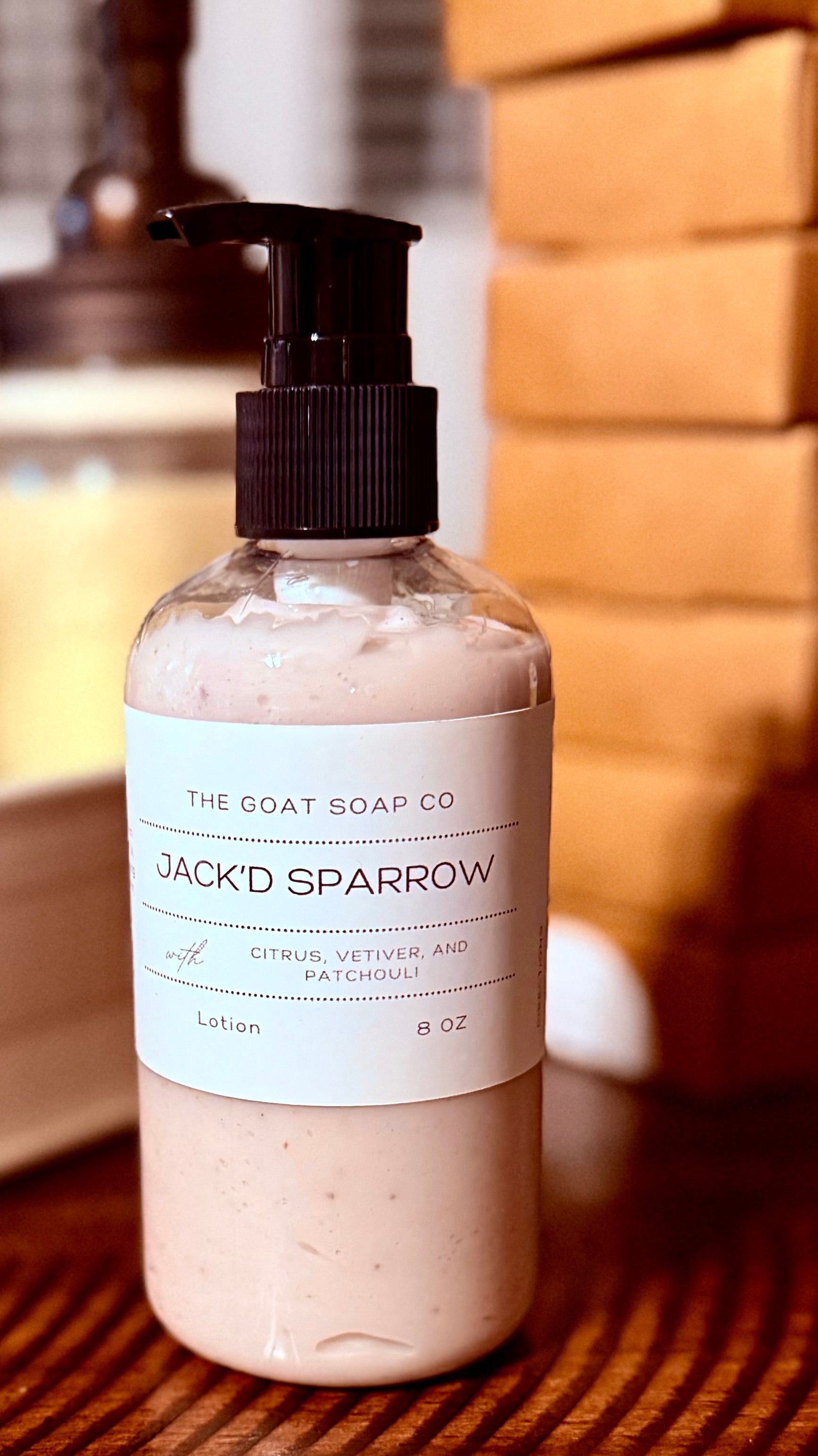 Goat’s milk lotion