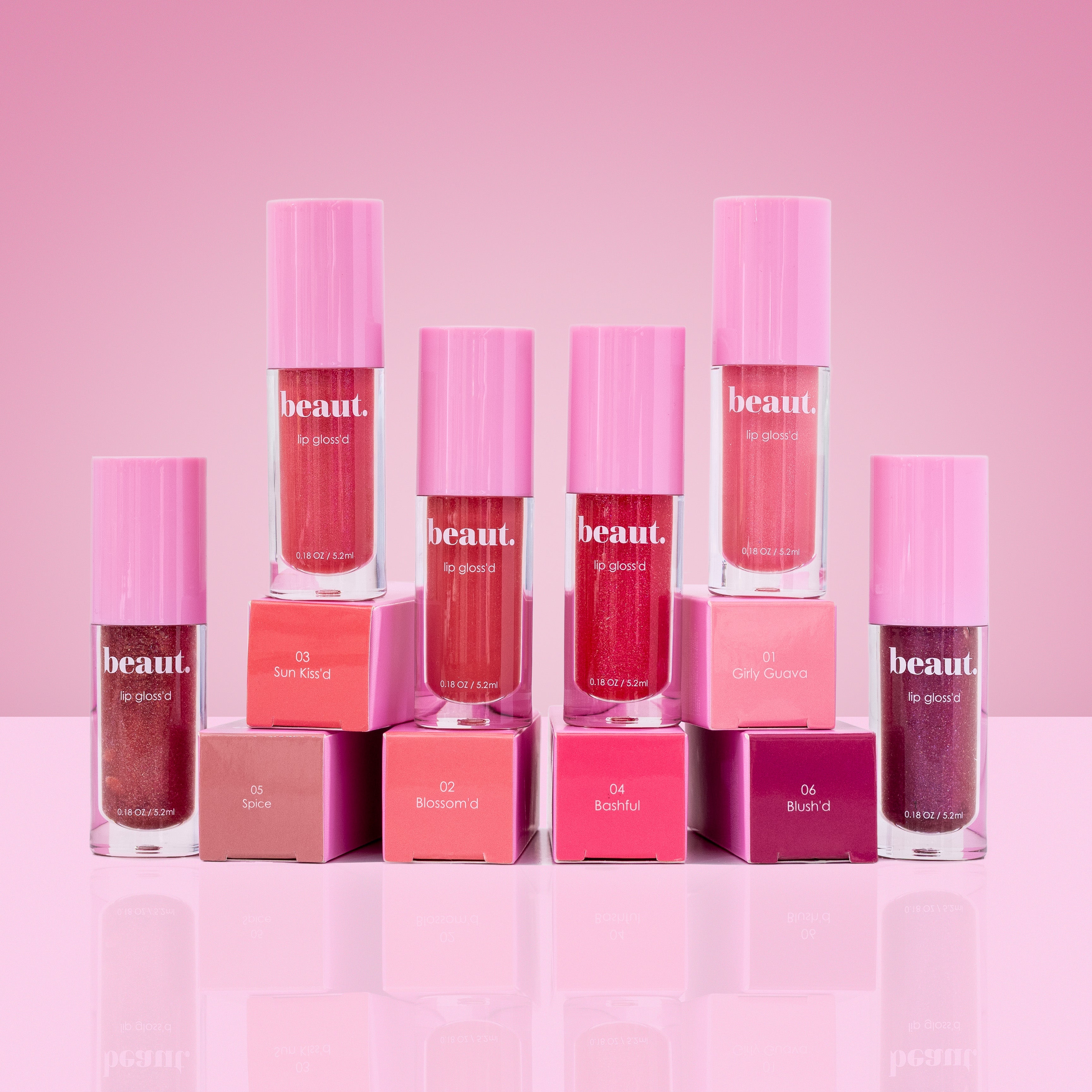 lip gloss'd