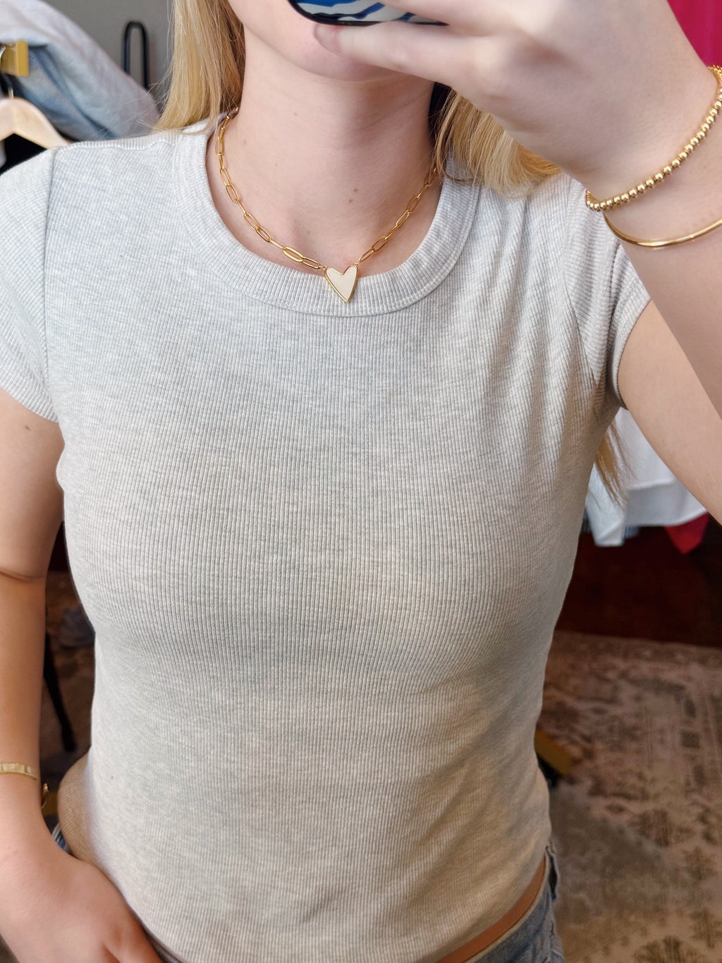 Linked Heart Necklace