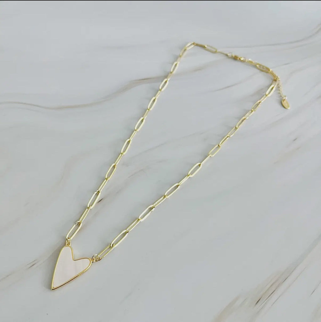 Linked Heart Necklace