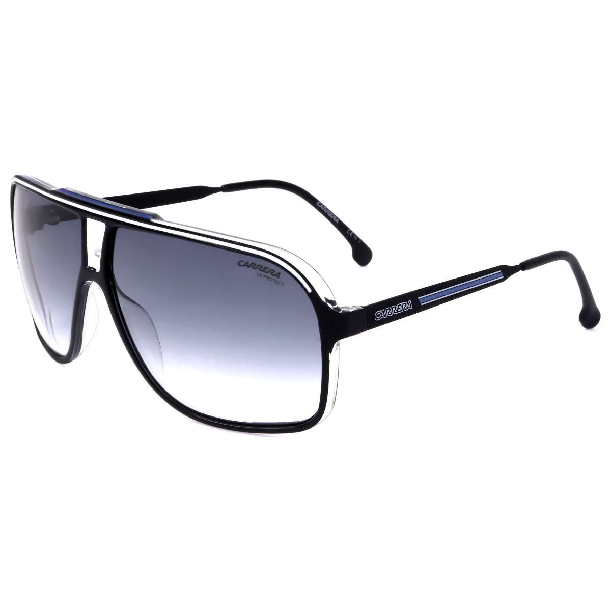 Carrera Men's Black Square Sunglasses Grand Prix