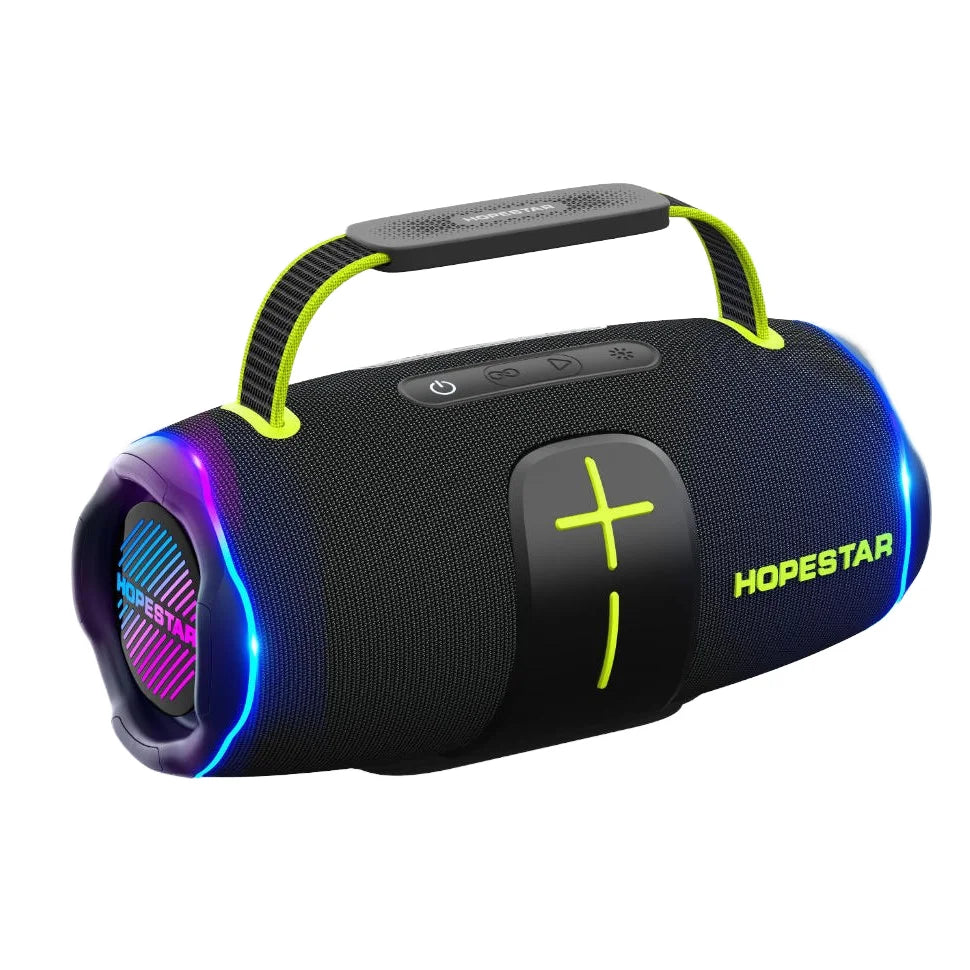 Hopestar H53pro High-Performance Portable Waterproof Speaker RGB LED Lighting Wireless Soundspeaker for Mobile Phone 70W