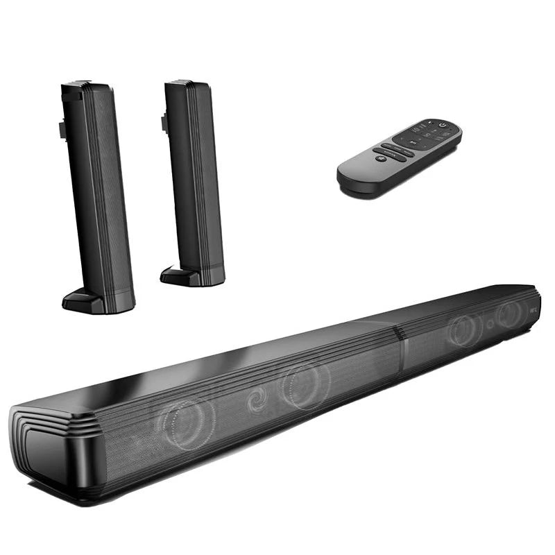 Soundbar for TV 2.2 Channel, 100W Powerful Bass, App Customization, Voice Enhancement, Bluetooth 5.3 Wireless