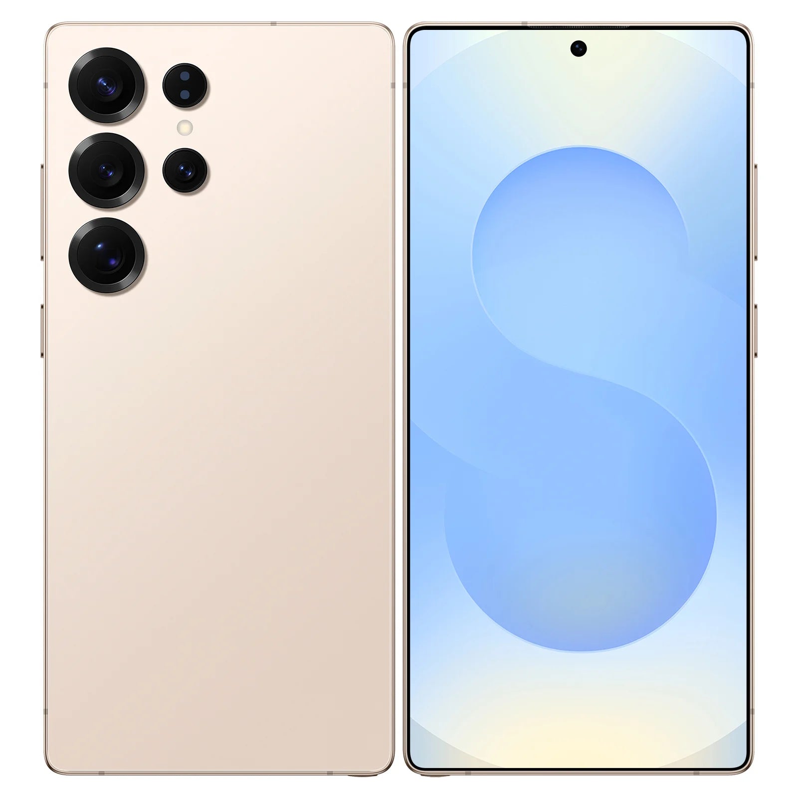Free Shipping Hot Selling S24 S25 5g Smartphone 108mp Rear Camera 128gb/256gb/512gb/1tb Storage Hd Screen Wholesale Cell Phones