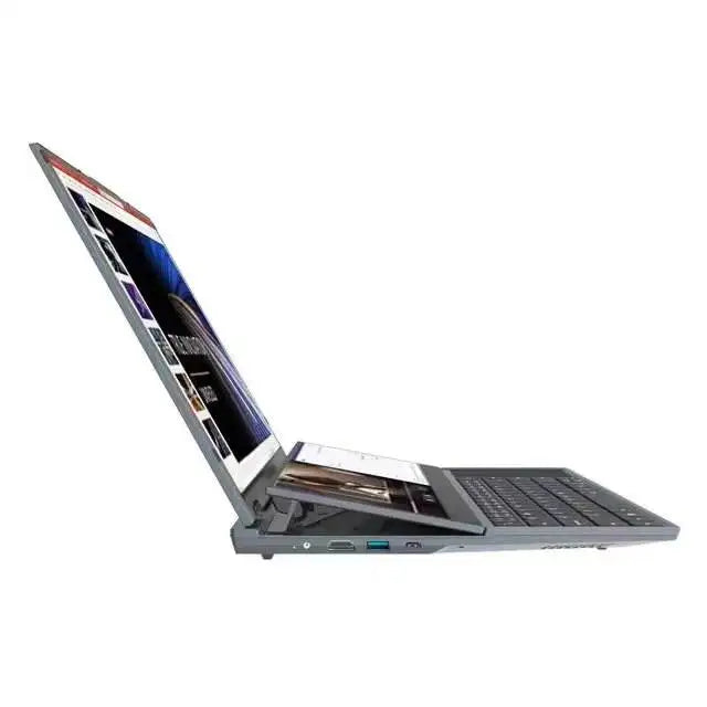 Oem I7 I9 Factory Dual Screen Notebook Intel Core I7-9750H 16Inch+14Inch 2K Touch Screen Laptop for Business New Laptop