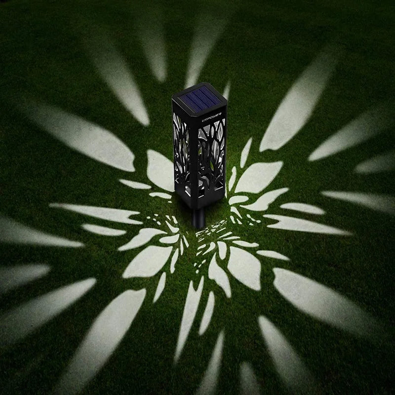 Solar Lights Outdoor with Solar Panel Pathway Lights IP65 Waterproof Garden Lights Auto ON/Off for Landscape Pathway Patio Decor