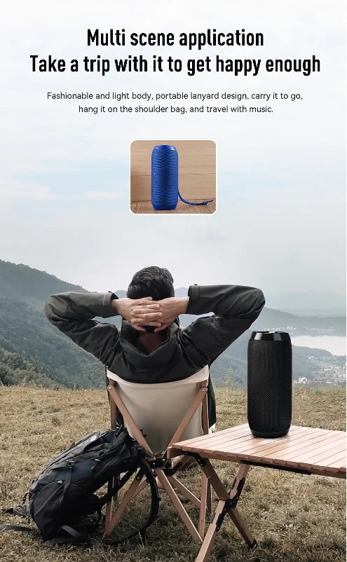 Super Quality Portable for Bluetooth Speaker TG117 Waterproof Outdoor Wireless BT Speaker with USB Player for Mobile Phones