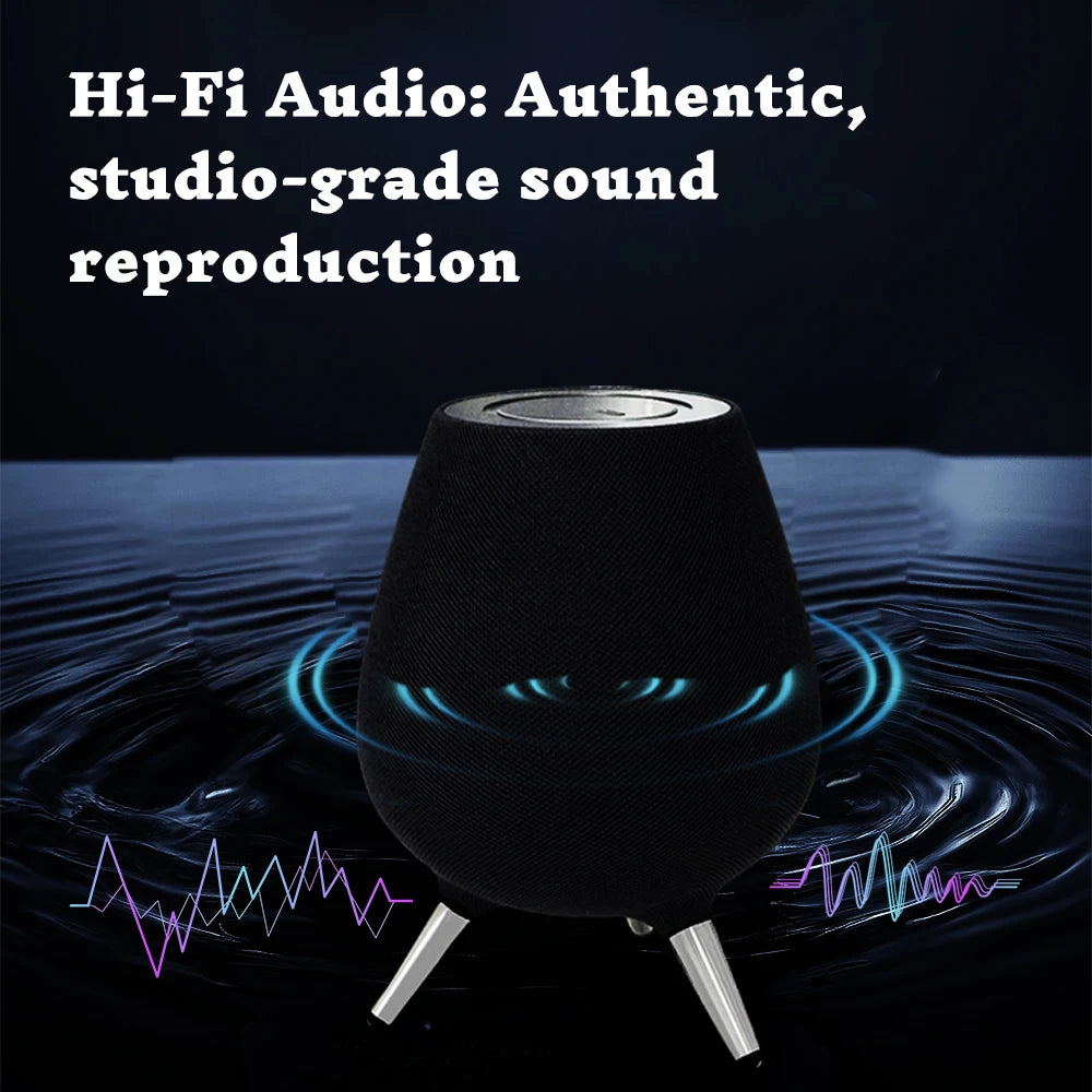 New Model Home Wooden Large Bluetooth Speaker Stereo Private Professional Wireless BT Dj Box Smart Speaker