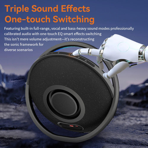 150W Loud Wireless Speaker with Bass, TWS, RGB Light, Deep Bass Outdoor Portable BT Speakers for Home Party Beach Camping, Gifts