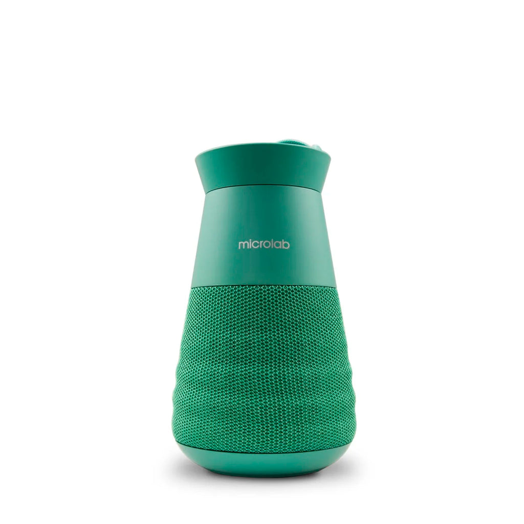 Microlab Lighthouse Bluetooth Camping Lantern IP65 Waterproof Outdoor Speaker with 5000mAh Power,TWS Pairing,Colorful Lights