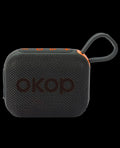 OKOP597Hot-selling Compact Mini Lanyard Ambient Light with Card Slot Long Battery Life Portable Wireless Bluetooth Speaker Sport