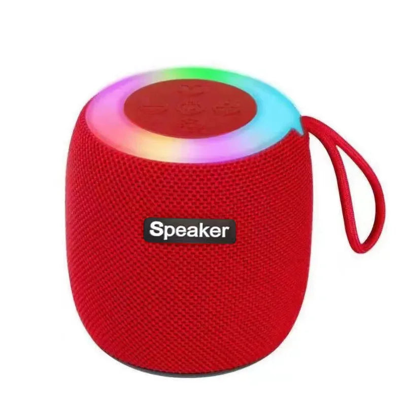5W RGB for Bluetooth V5.3 IPX4 Waterproof Wireless Portable Speakers Subwoofer TF USB Power Low MOQ Customizable Logo Car Home