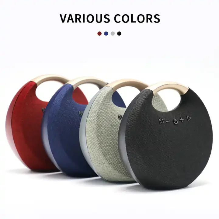 B32 Plastic Music Player OEM & ODM Customized Mini Portable Wireless Speakers with Fabric for Mobile Phones and Outdoor Use