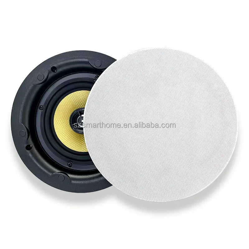 7-Inch Android 11 Home Theater Ceiling Speaker Audio Amplifier USB Mini System Two Zones for Independent Music Play Background