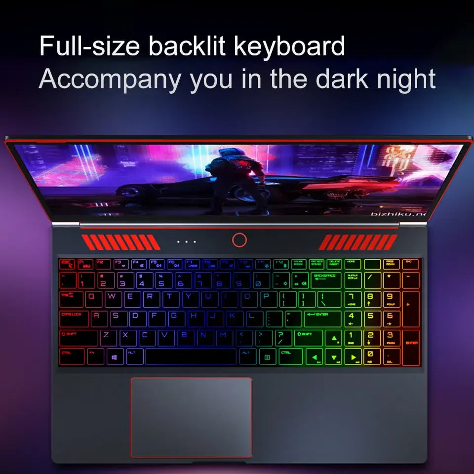 16-Inch Fast Speed Gaming Laptop Intel I5 12450H for GTX 4050 6GB IPS 144Hz E-Sports Screen Backlit Keyboard Metal Case
