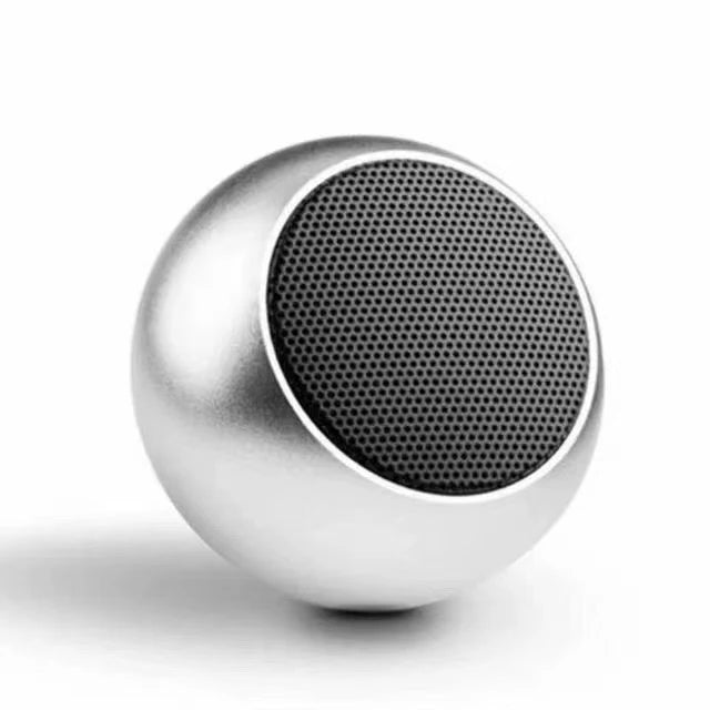 Oudiobop M3 Mini Computer Speakers with Built-in Mic for V5.1 Battery Powered for Mobile Phone & Outdoor Use
