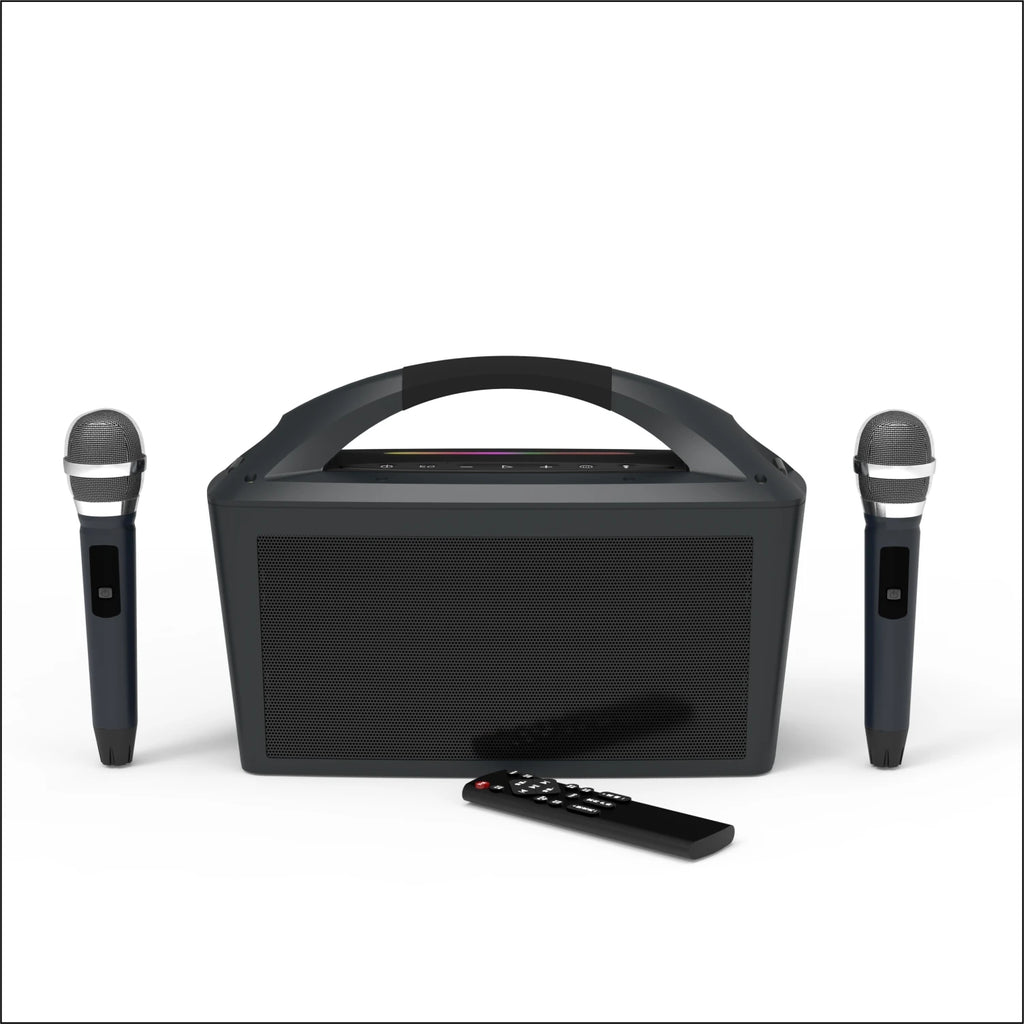 K3 KARAOKE Wireless Portable Speaker, Perfect Sound Quality, RGB Light, 21700 Power Cell for Outdoors