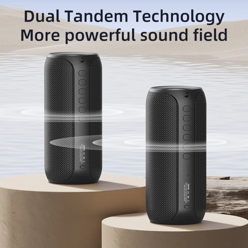 Zealot S69M for 5.2 Speaker System with Dual Wireless Microphones RGB LED Lighting  for USB Rechargeable Battery Outdoor Speaker