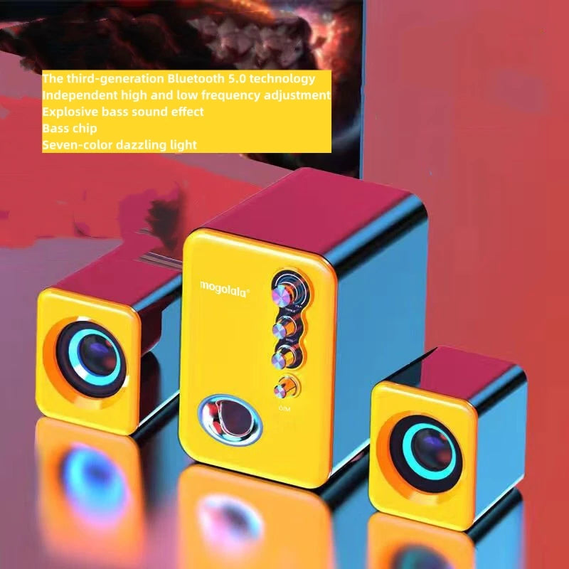 Combination Home BT  Subwoofer Party and Gathering Desktop Speaker