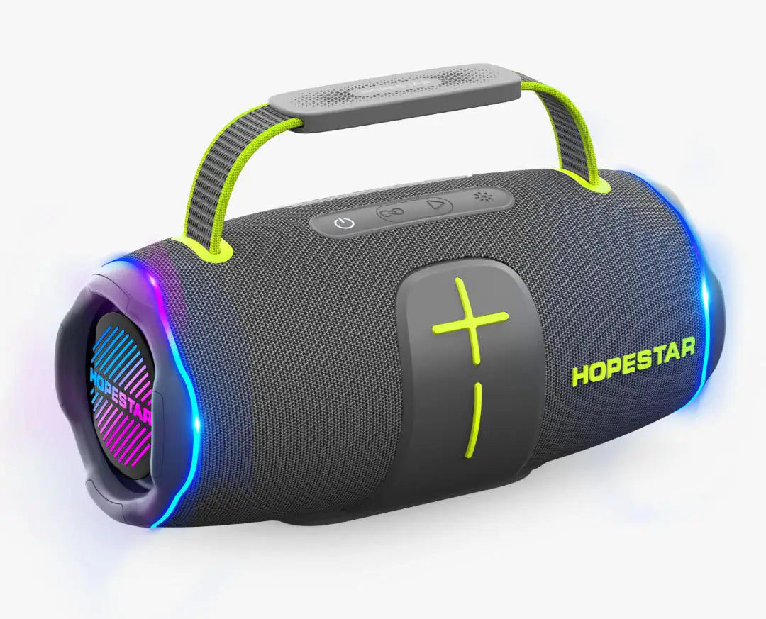Hopestar H53pro High-Performance Portable Waterproof Speaker RGB LED Lighting Wireless Soundspeaker for Mobile Phone 70W