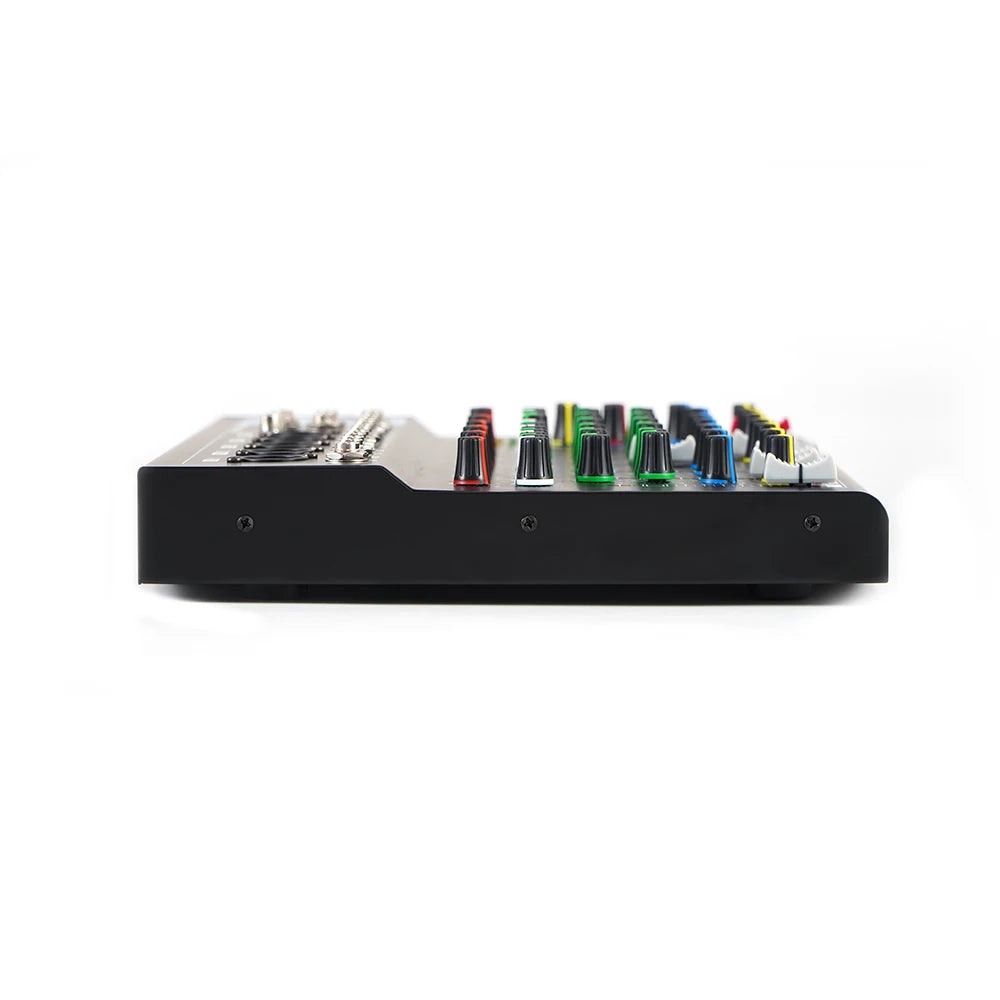 F7 7-Channel Audio Mixer Console for Home Bars-Professional Audio Video & Lighting