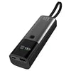 LCD Screen Display  Power Bank 10000mah PD 100W Custom Power Bank Super Fast Charging with Built in Cable for Laptop