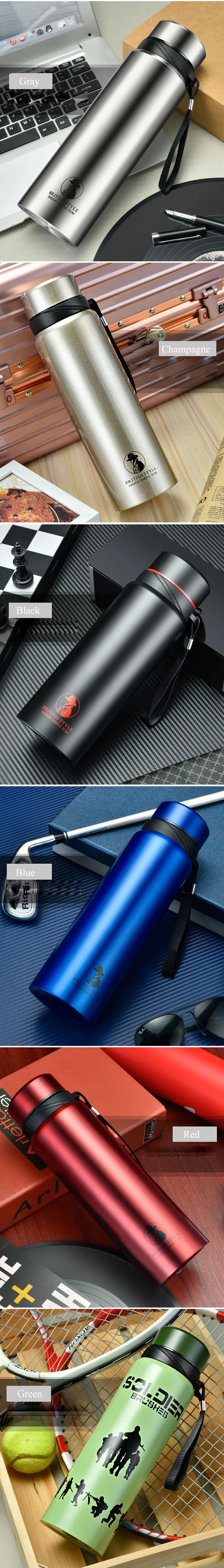 Thermo Pot Thermos Bottle 1800ML Double Wall Stainless Steel Insulated Vacuum Flask Drinkware Cup Thermal Mug Water Bottle
