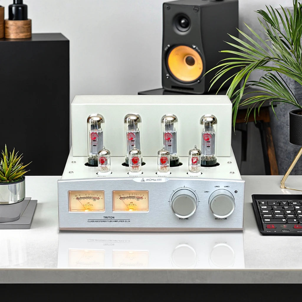 Good Sound Debut 30W Power Audio Processor EL34 Amplifier 2.0 for Bluetooth Channel Push-Pull Home HiFi Amplifier