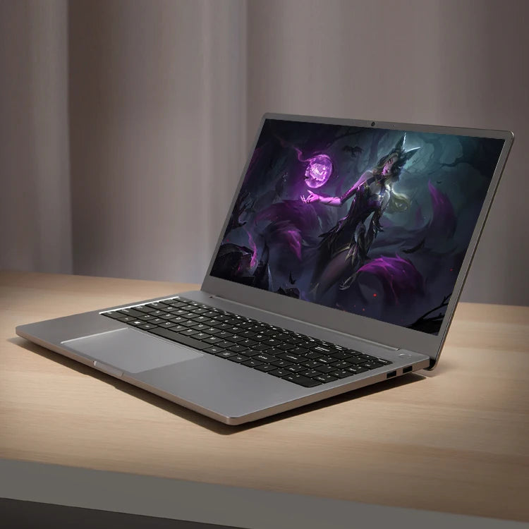 WPNA Amd Ryzen5 5500H 16GB DDR4 512GB SSD 15.6 Inch FHD 144Hz Metal Laptop Win11 Pro for Gaming Business