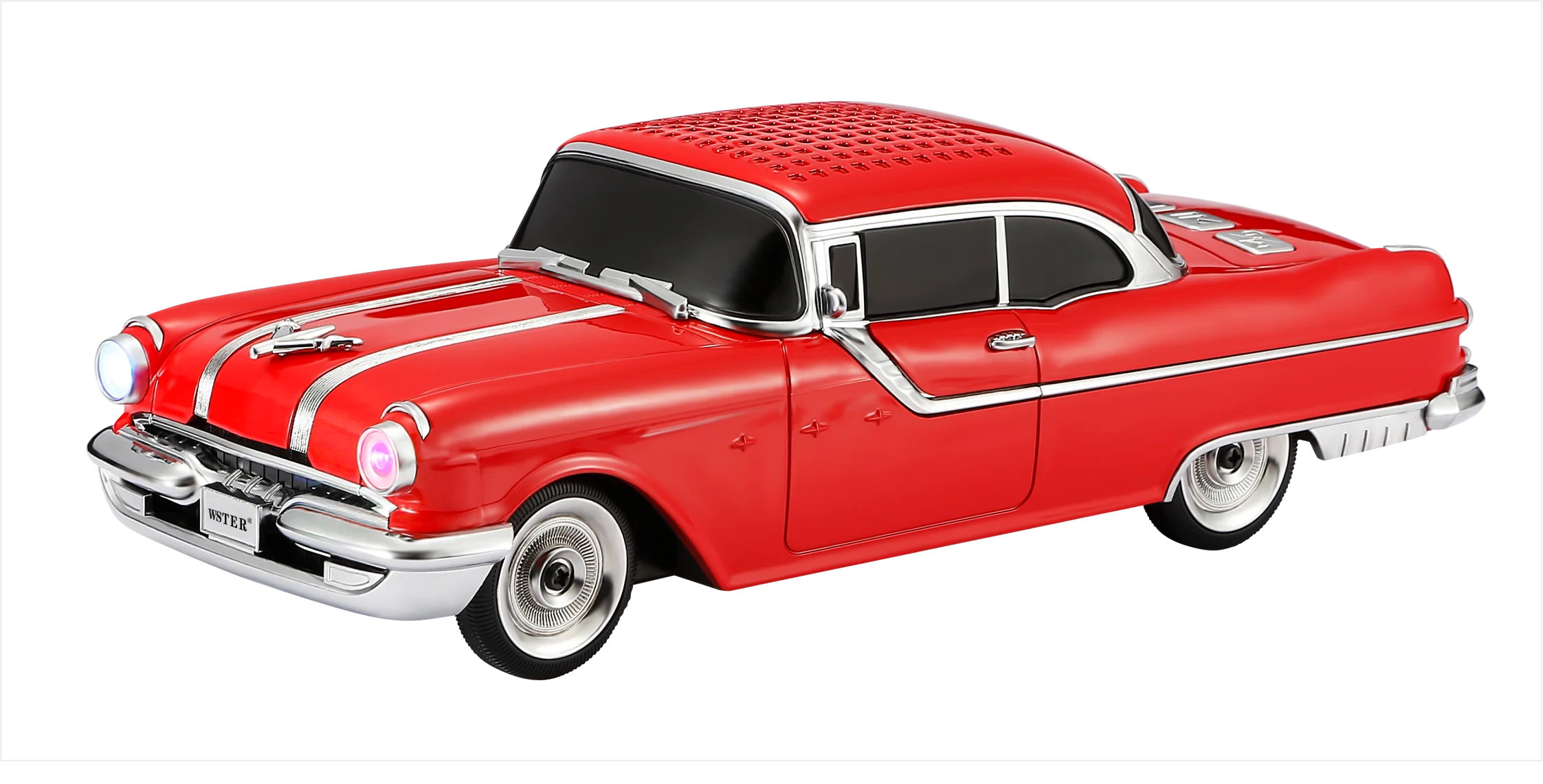 10W 1500mah Blue Tooth USB TF Led Display Portable Super Bass WS-598 Car Wireless Speaker Music Player 1955 Pantiac Car Speaker